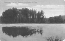 SA1599 - View of Shaker Mill pond. Identified on the front.